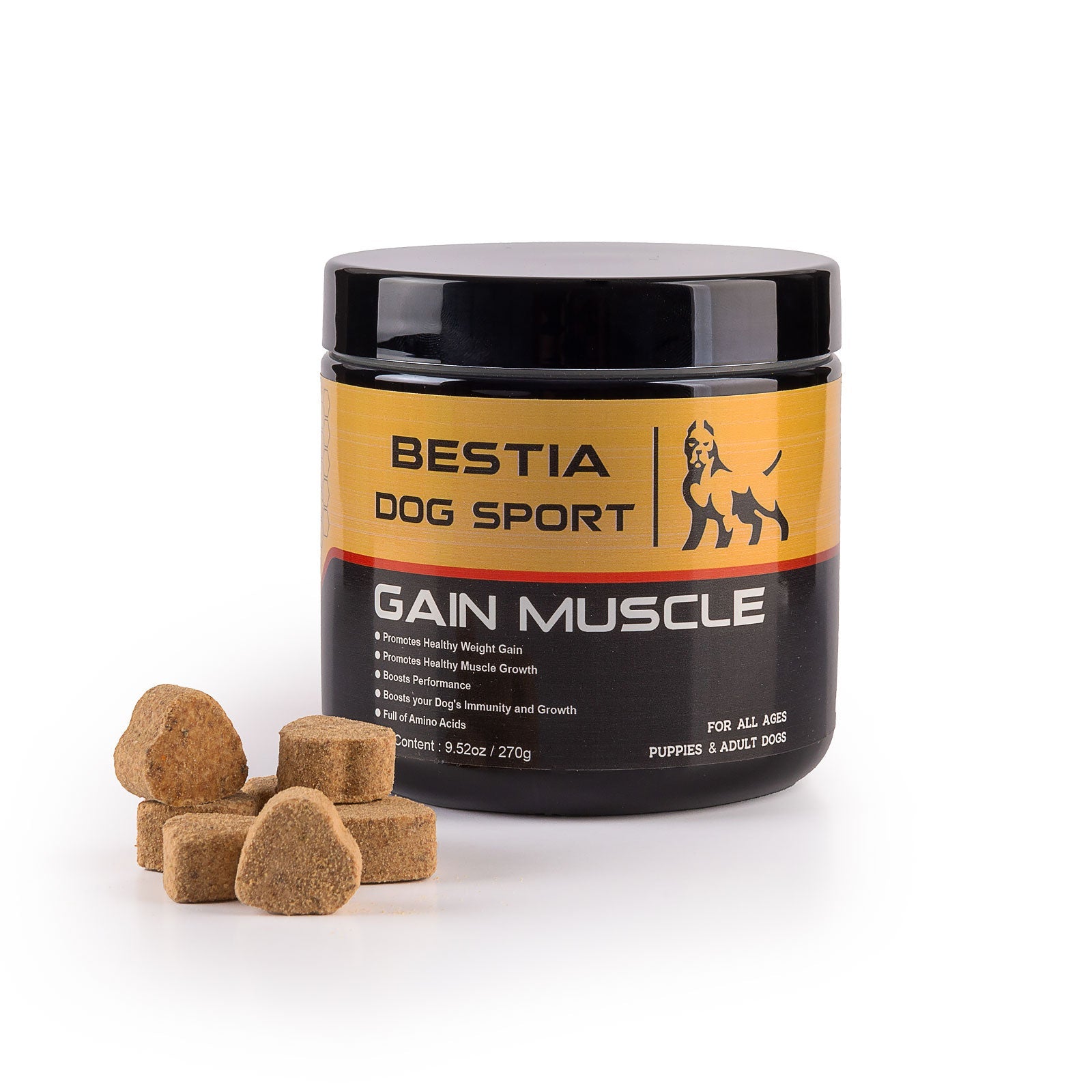 BDS Gain Muscle Dog Food Supplement – Obrázok 2