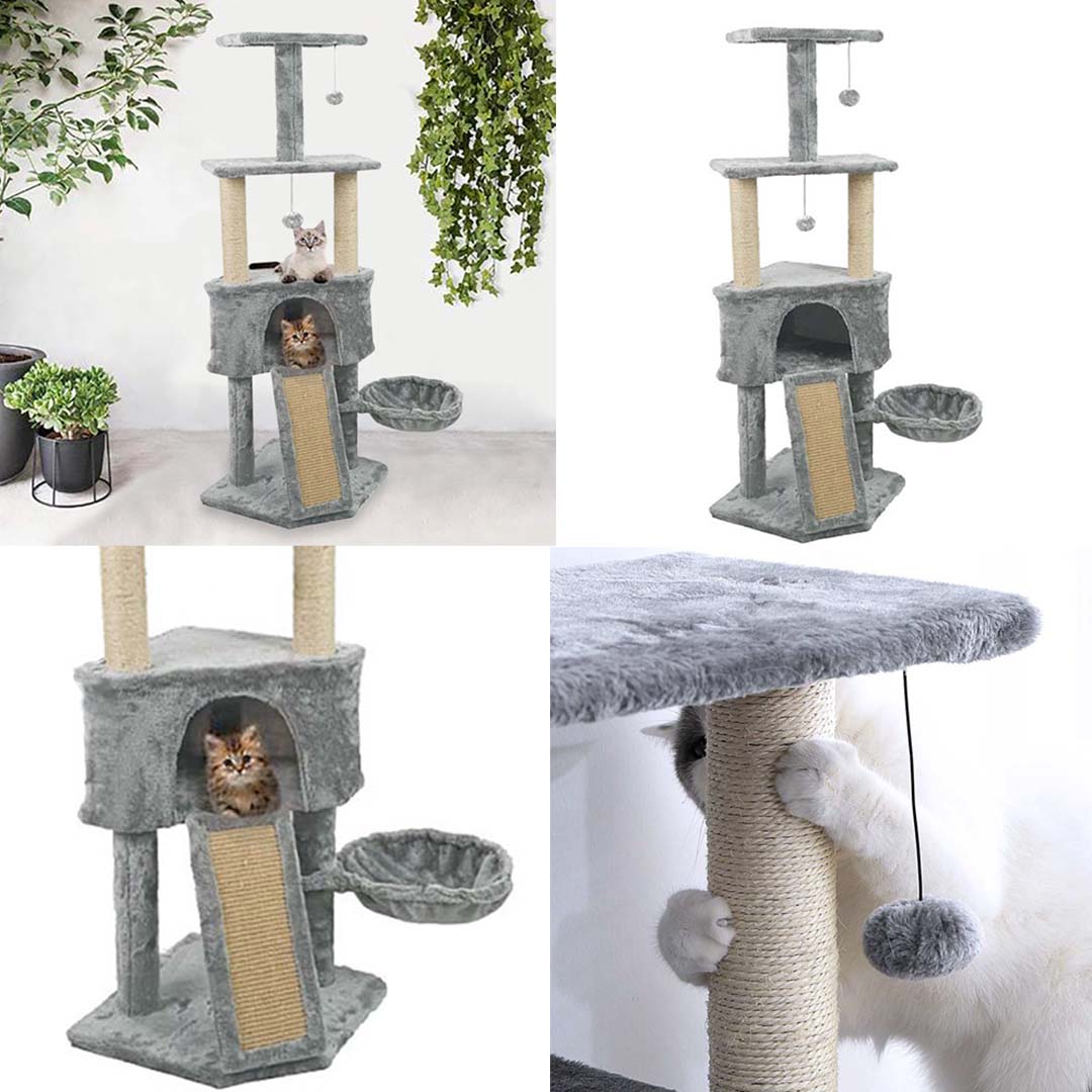 Mačacie škrabadlo – sivé – Obrázok 3