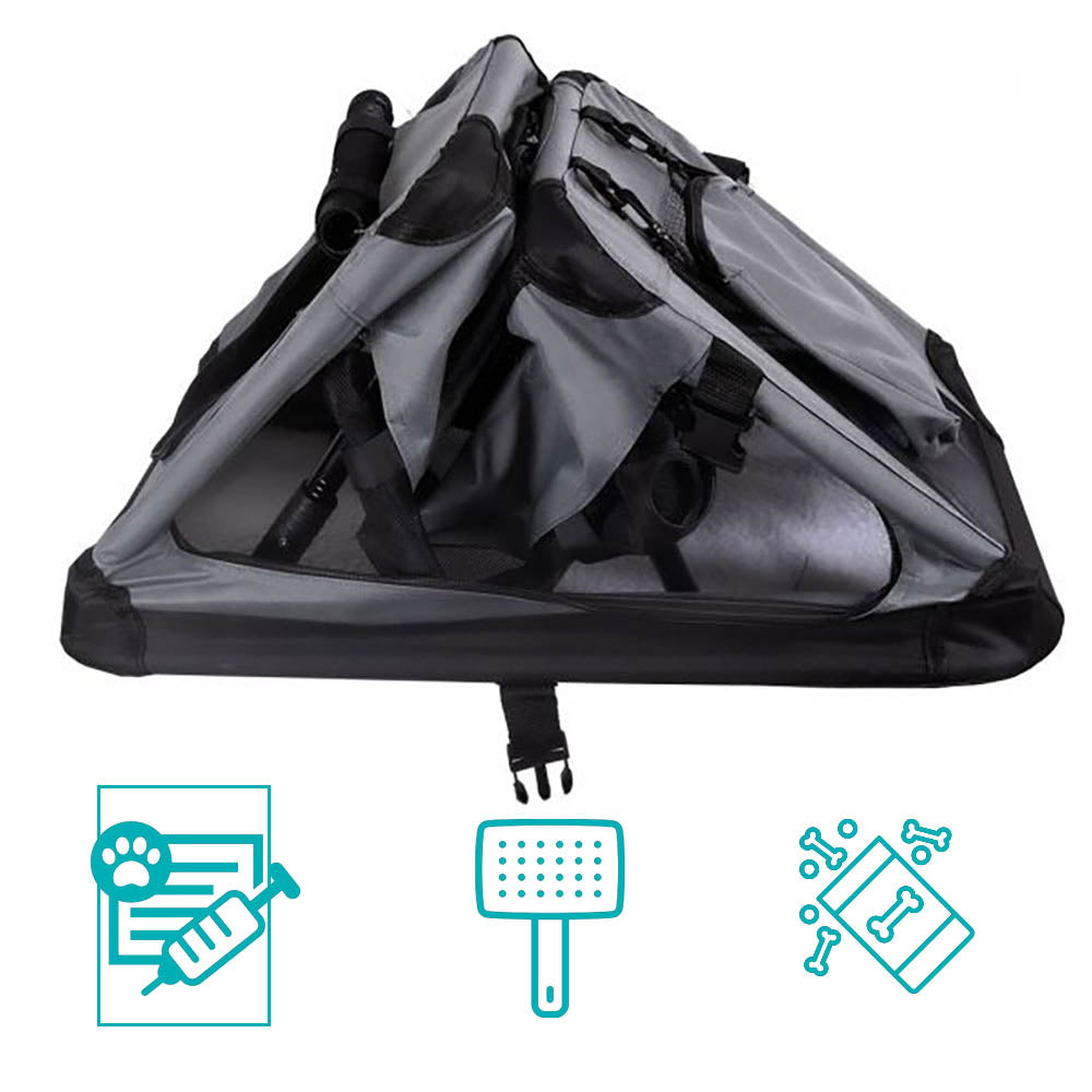 Skladacia a prenosná prepravka na domáce zviera, viac typov, veľkosť M