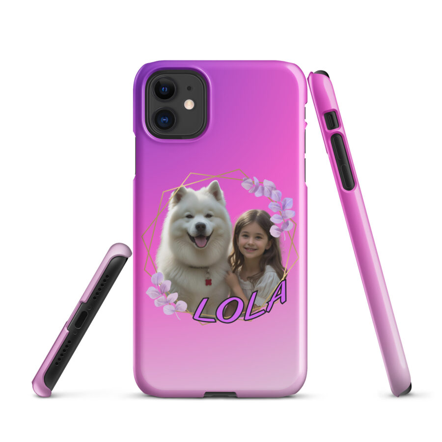 Štýlové puzdro pre iPhone®s motívom vášho miláčika