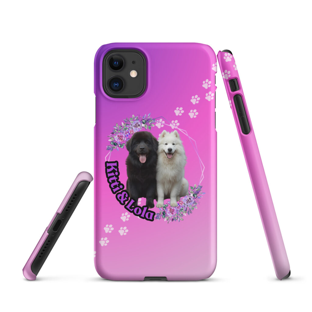 Štýlové puzdro pre iPhone®s motívom vášho miláčika