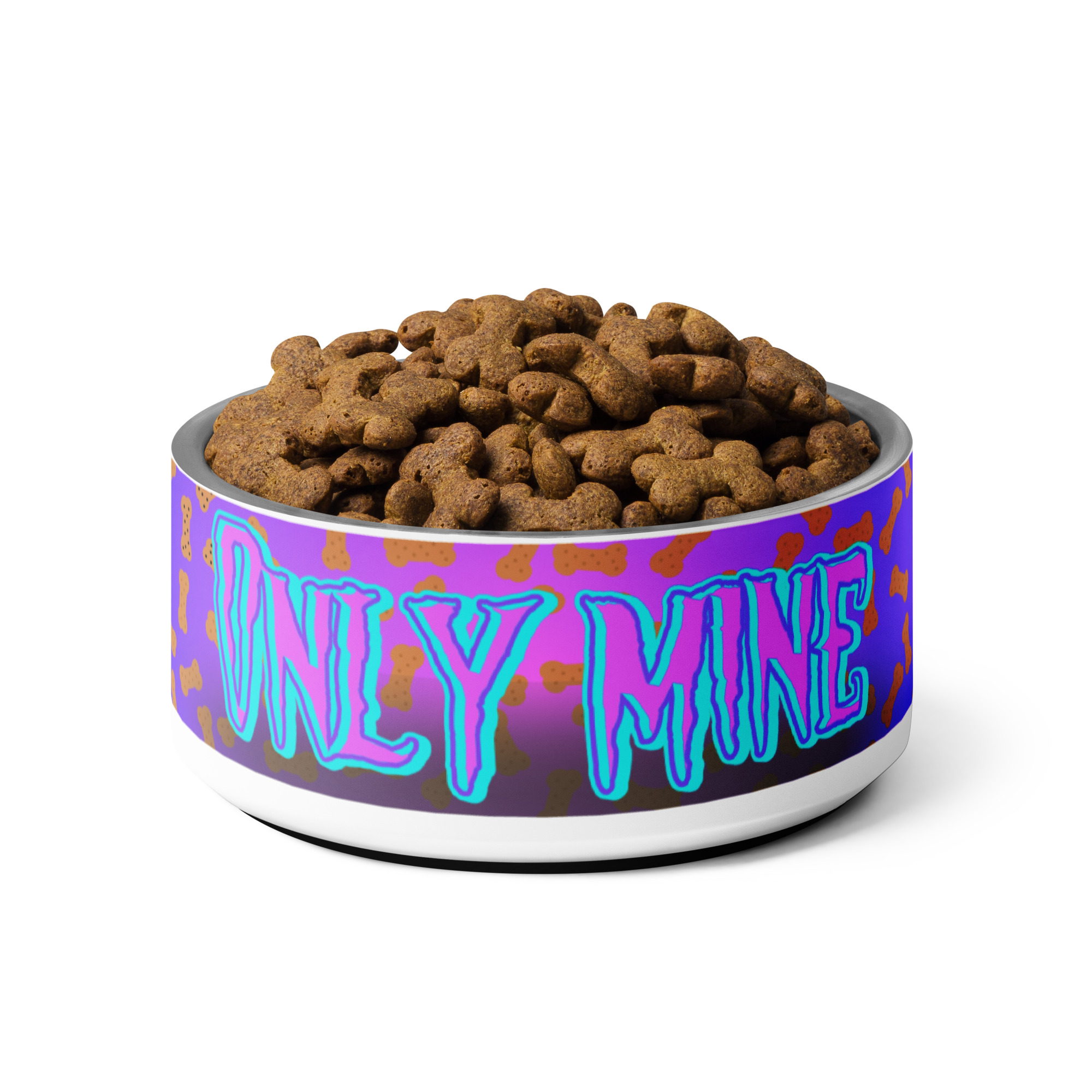 nerezová miska pre psa Only Mine fialová