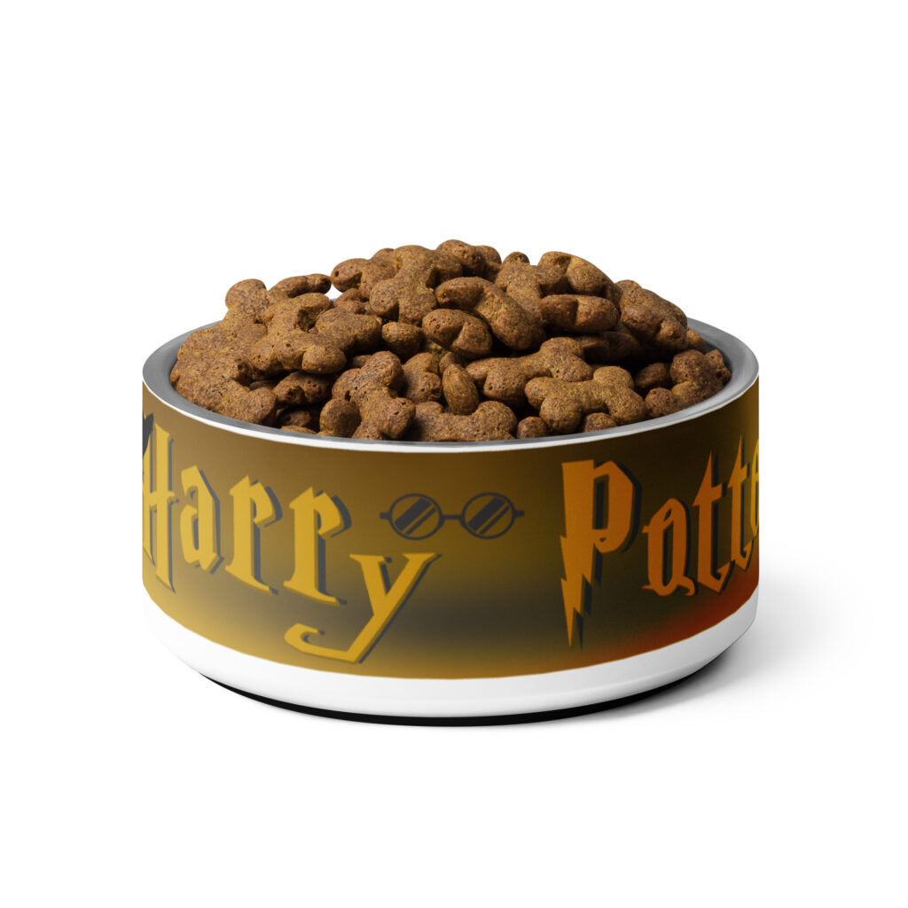 Štýlová nerezová miska pre psa "Harry Potter"