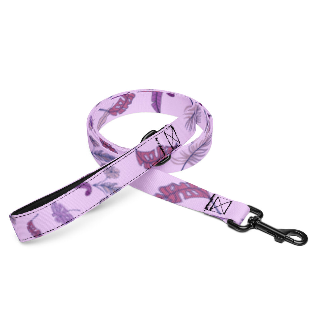 Štýlové vodítko pre psov – fialové
