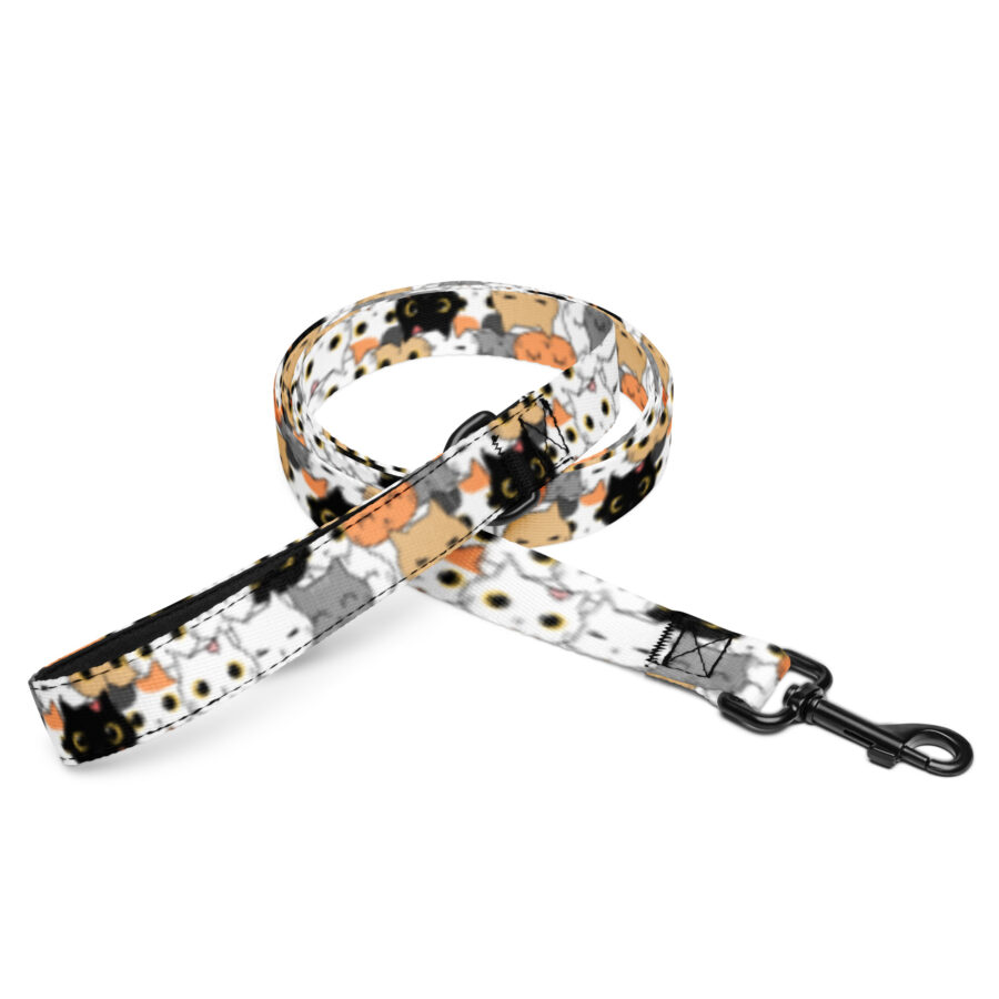 Štýlové vodítko pre psov - dizajn s mačkami